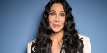 Cher at Balmain Ready To Wear Spring 2024 held at Palais de Chaillot on September 27, 2023 in Paris, France. (Photo by Swan Gallet/WWD via Getty Images)