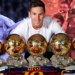 MESSI CON LOS CINCO BALONES DE ORO